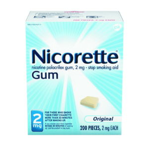 Nicorette Nicotine Gum 2mg Original 200 Ct