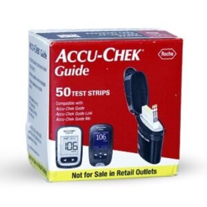 AccuChek Guide 50ct NFR (yellow stripe) (no grading requirements)
